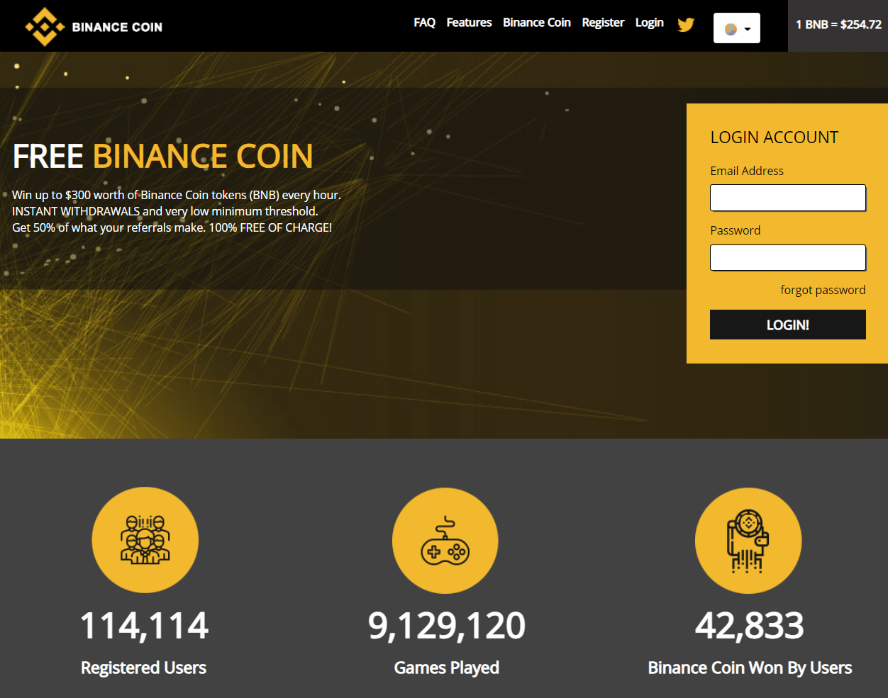 Platform screenshot