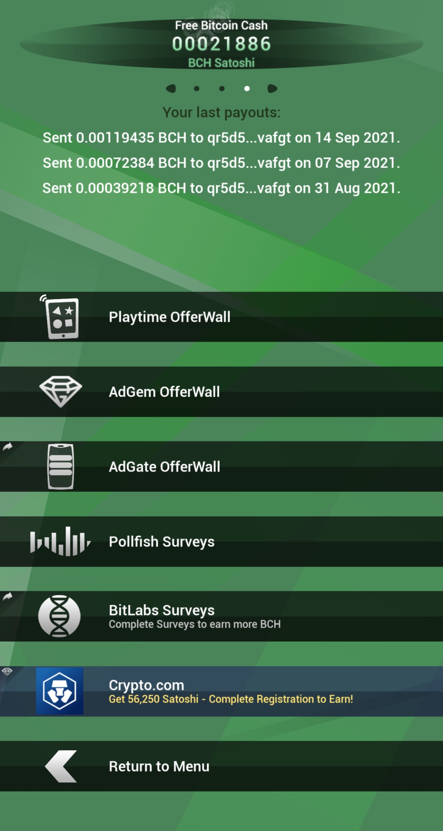 Platform screenshot
