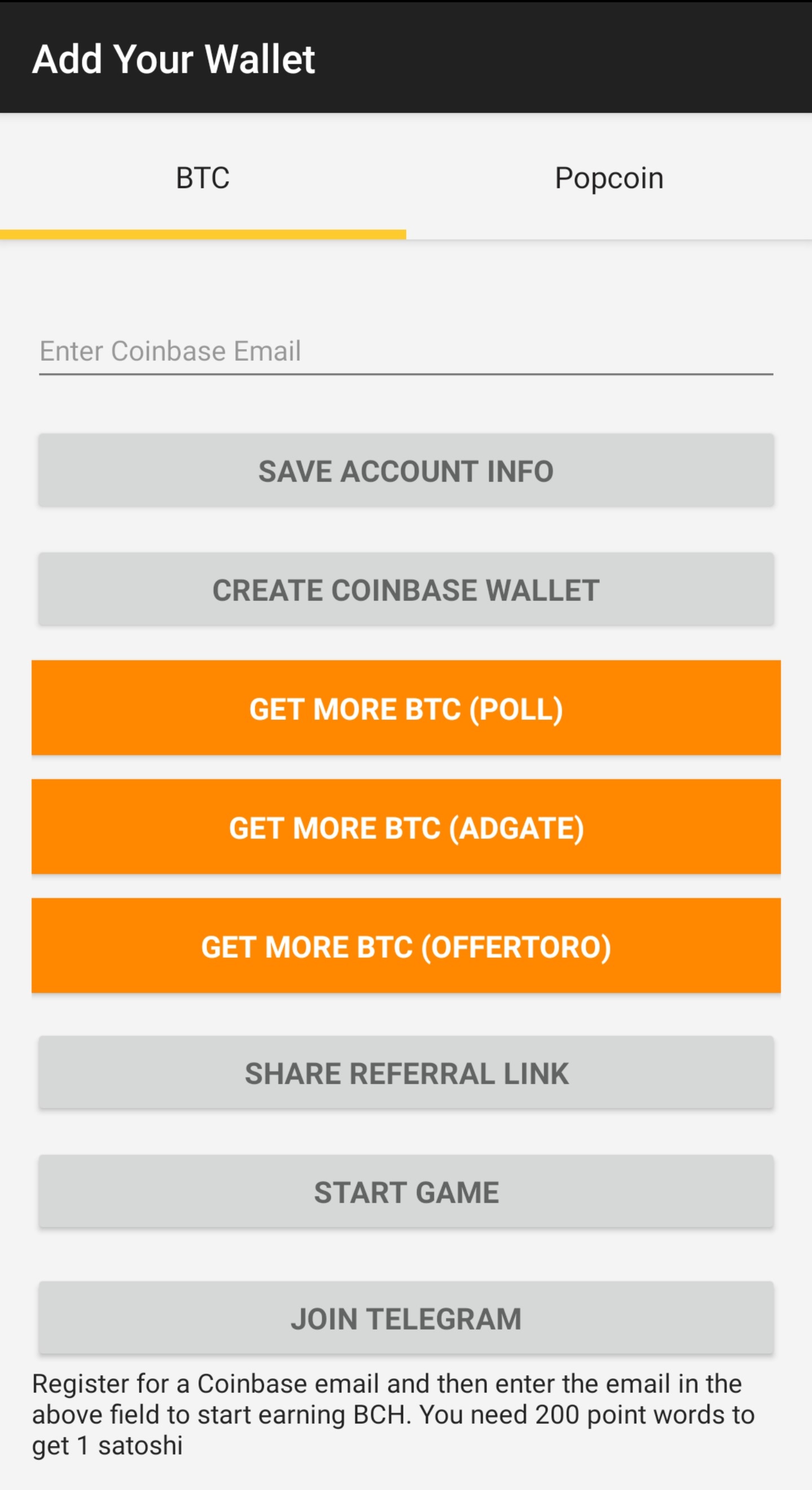 Platform screenshot