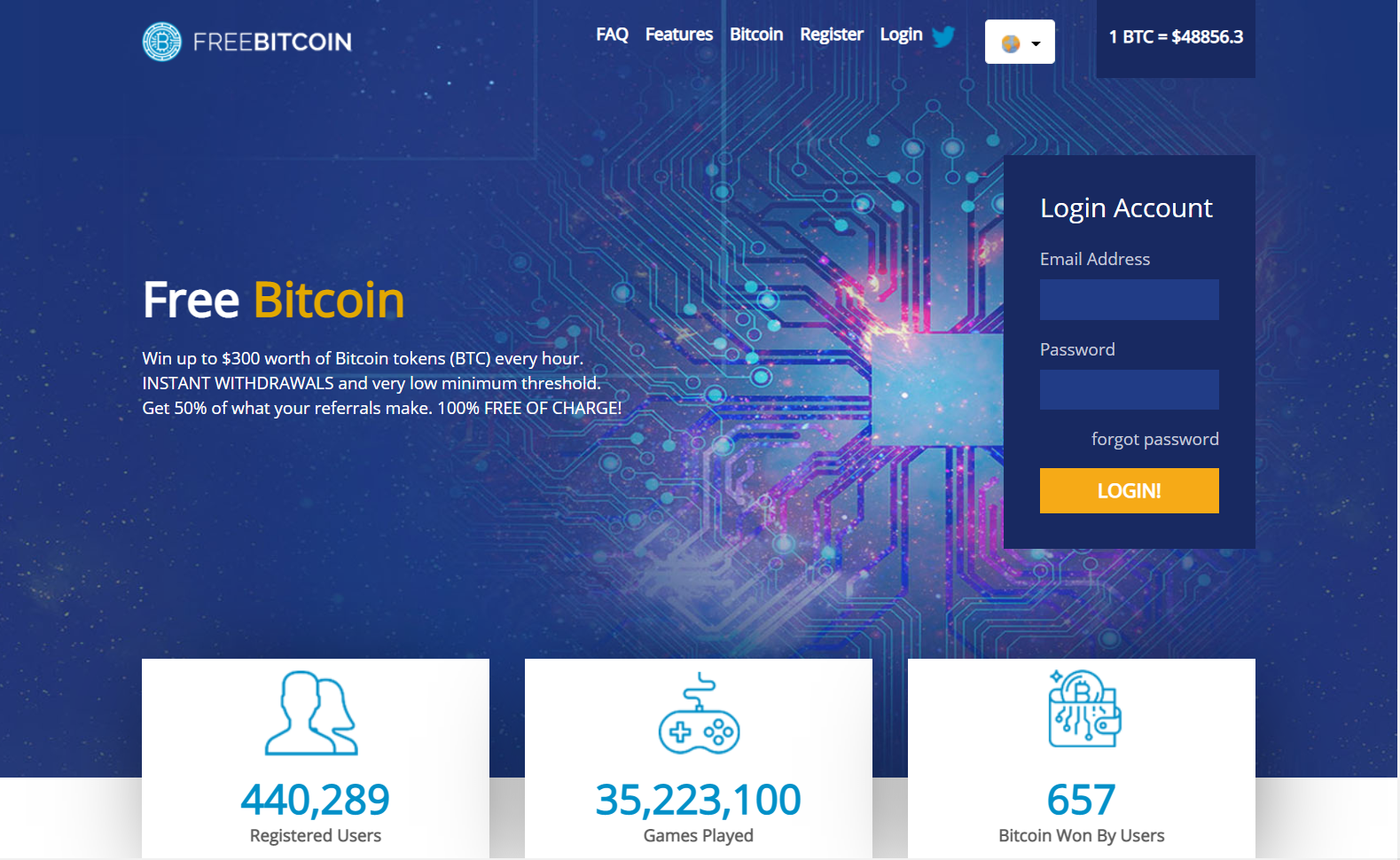 Platform screenshot