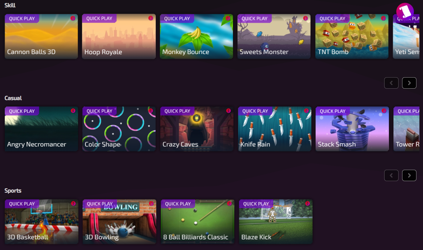 Platform screenshot
