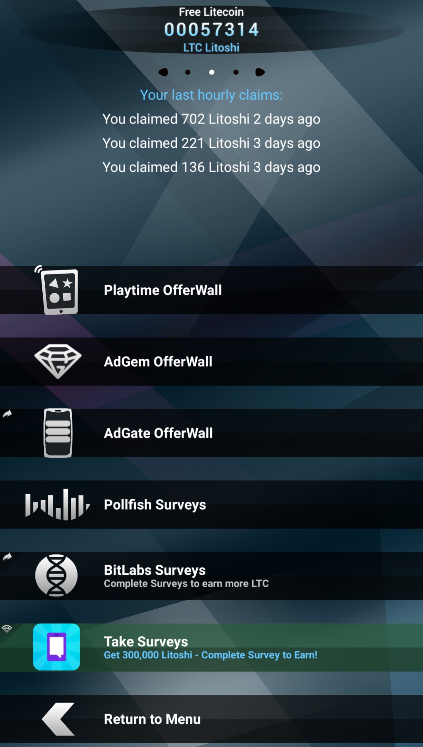 Platform screenshot