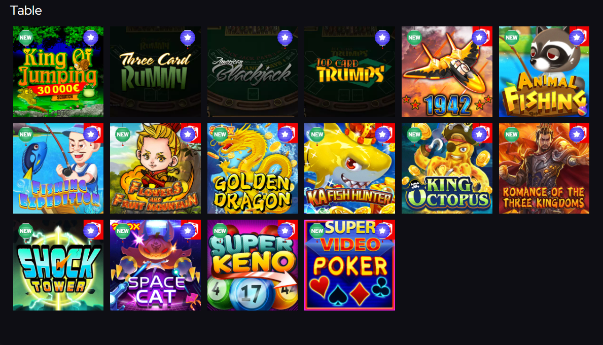 Platform screenshot