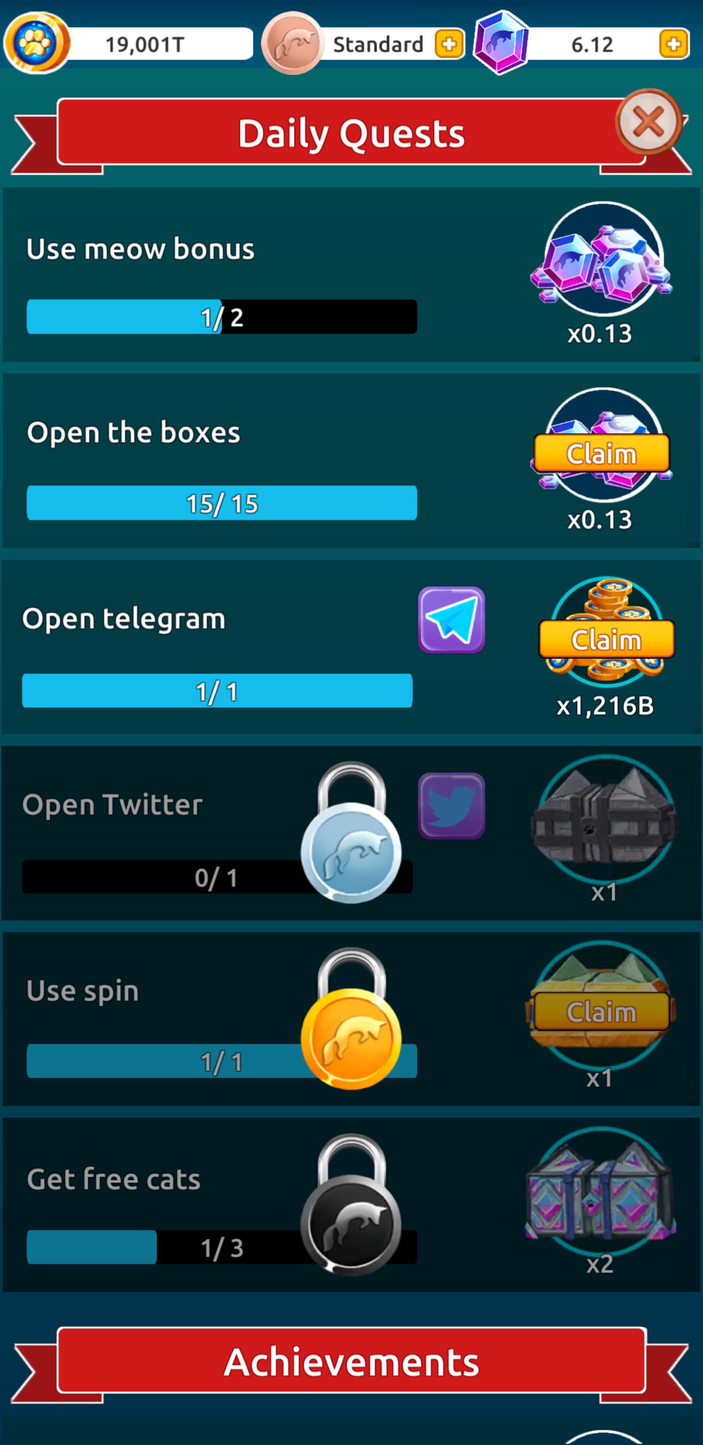 Platform screenshot