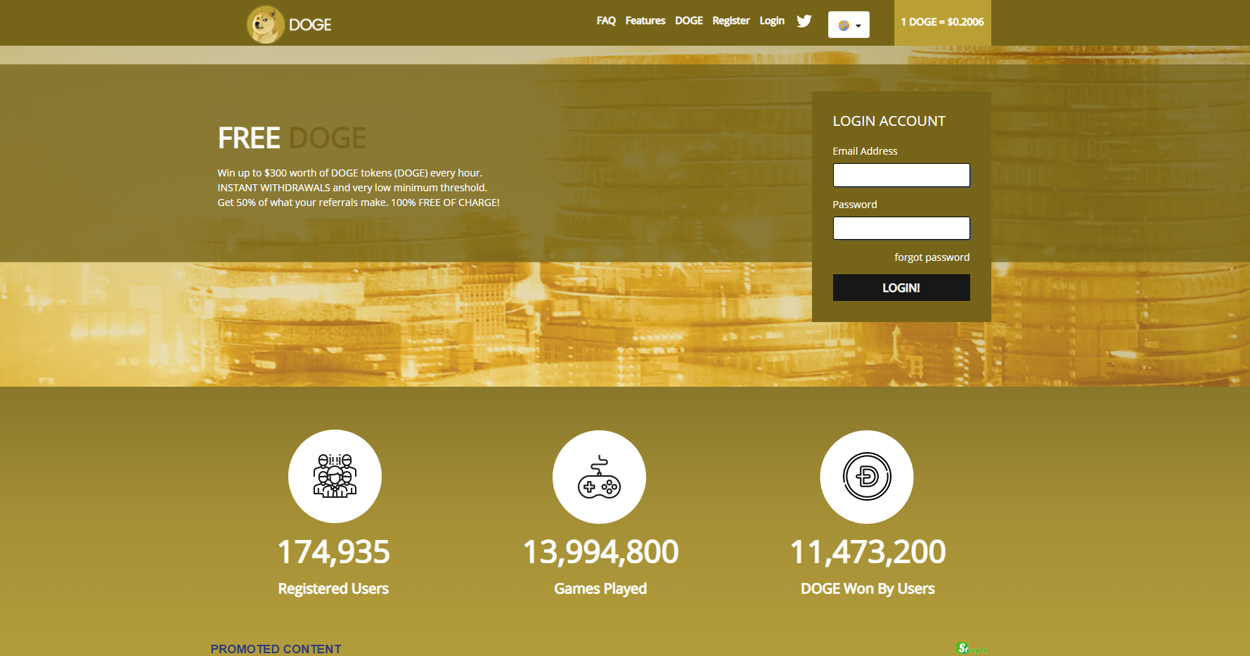 Platform screenshot