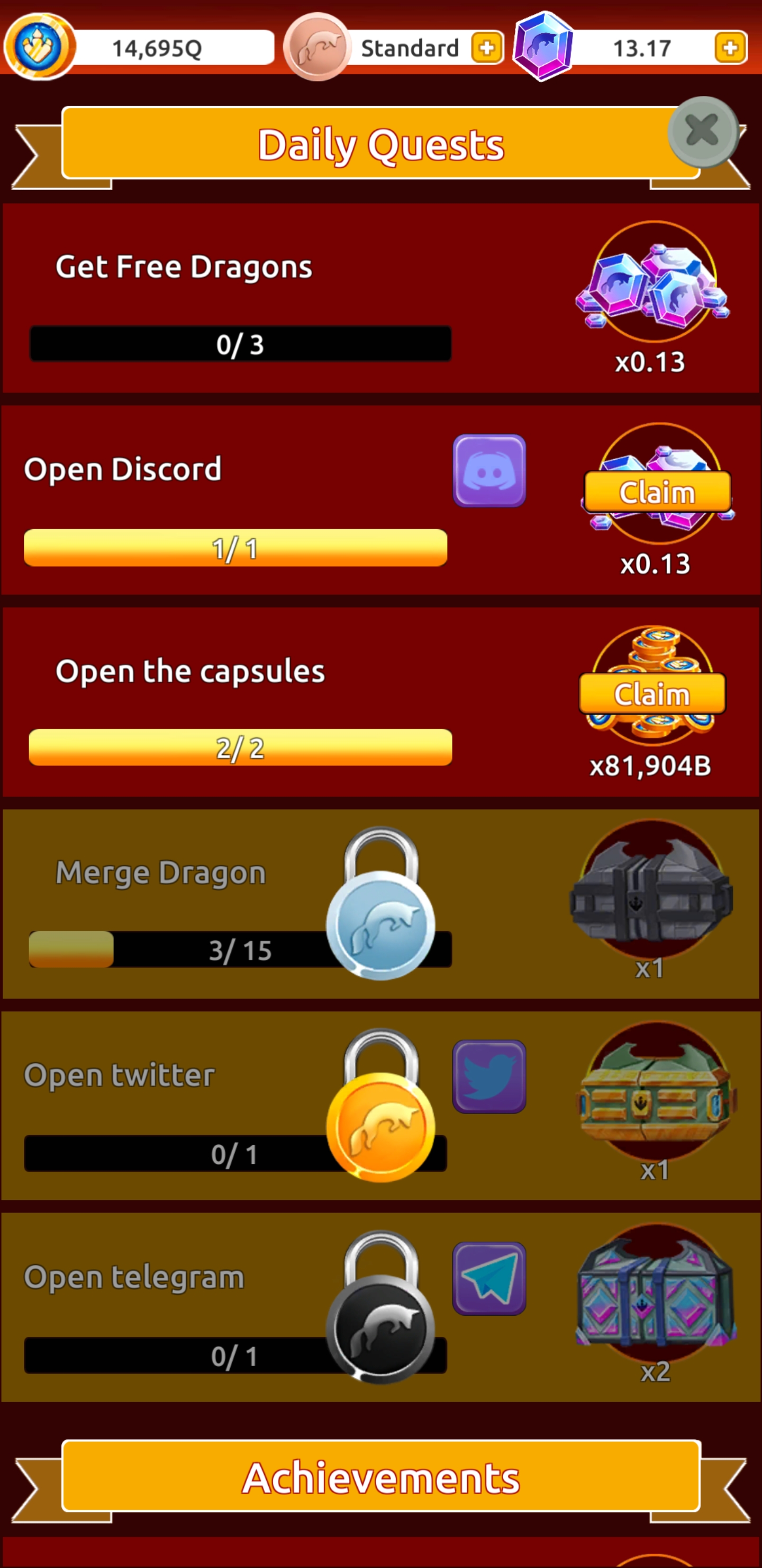 Platform screenshot
