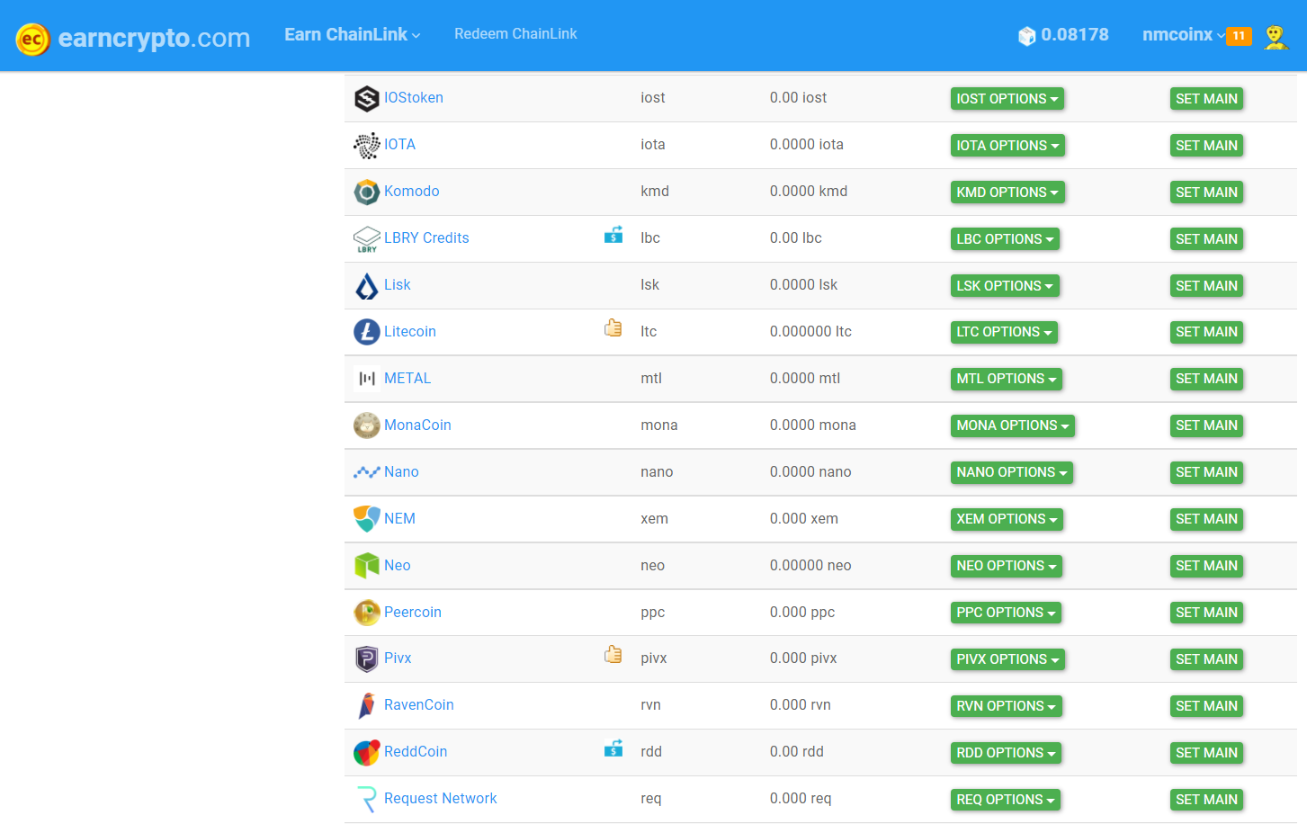 Platform screenshot