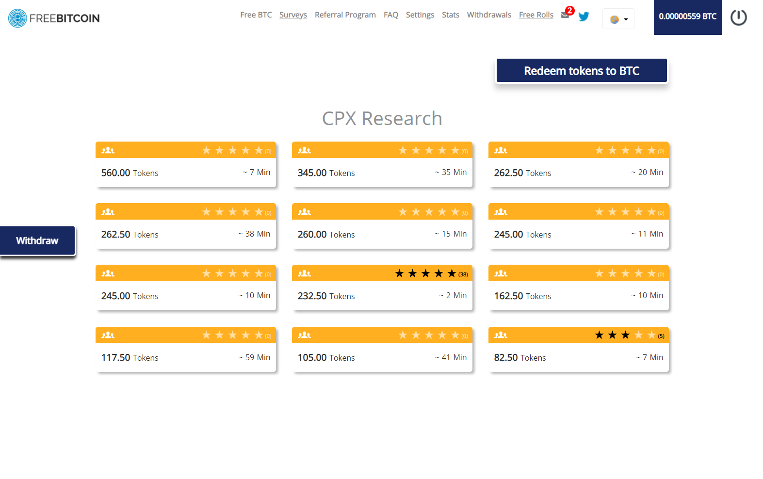 Platform screenshot