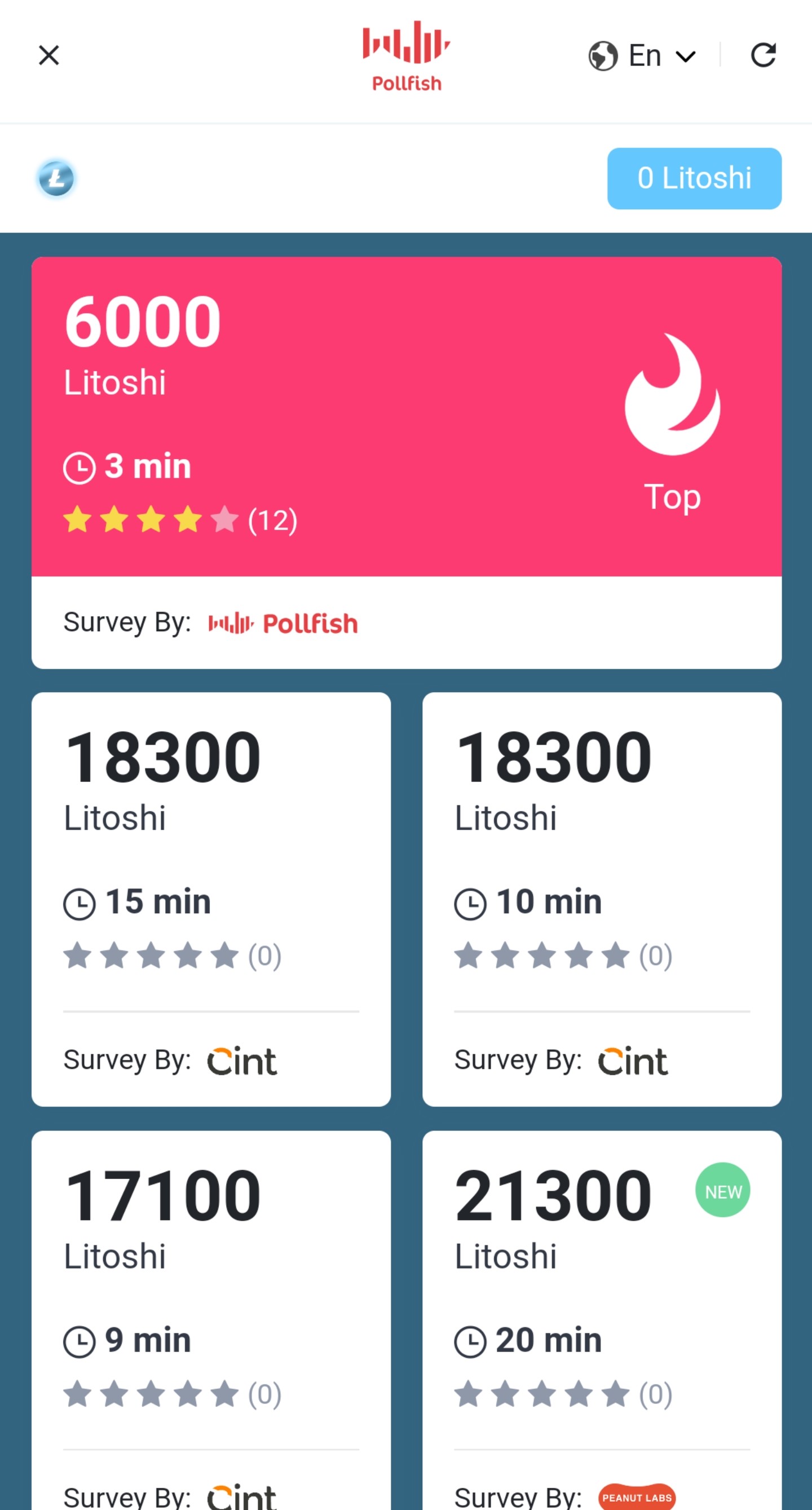 Platform screenshot