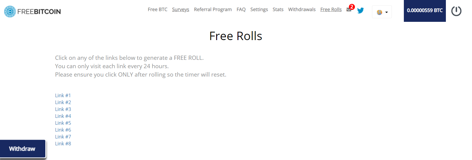 Platform screenshot