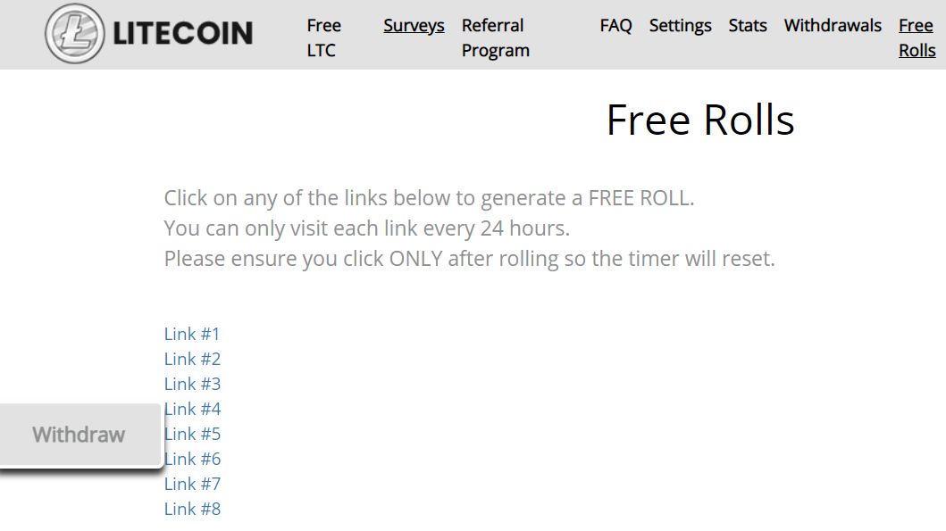 Platform screenshot